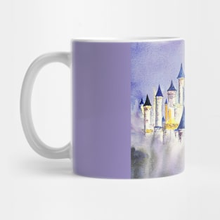 Castle in the Mist by Blackburn Ink Mug